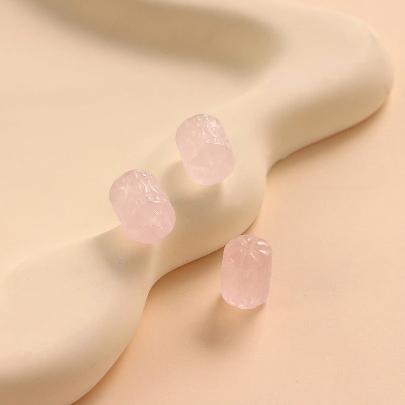 Pure Natural Powder Crystal Paper Pattern Beads