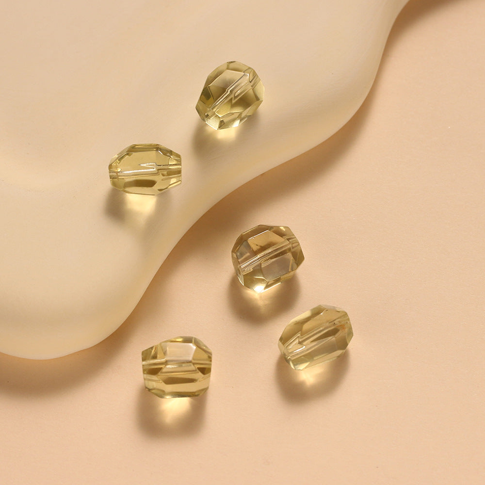 Natural Lemon Citrine with High Transparency and No Optimization