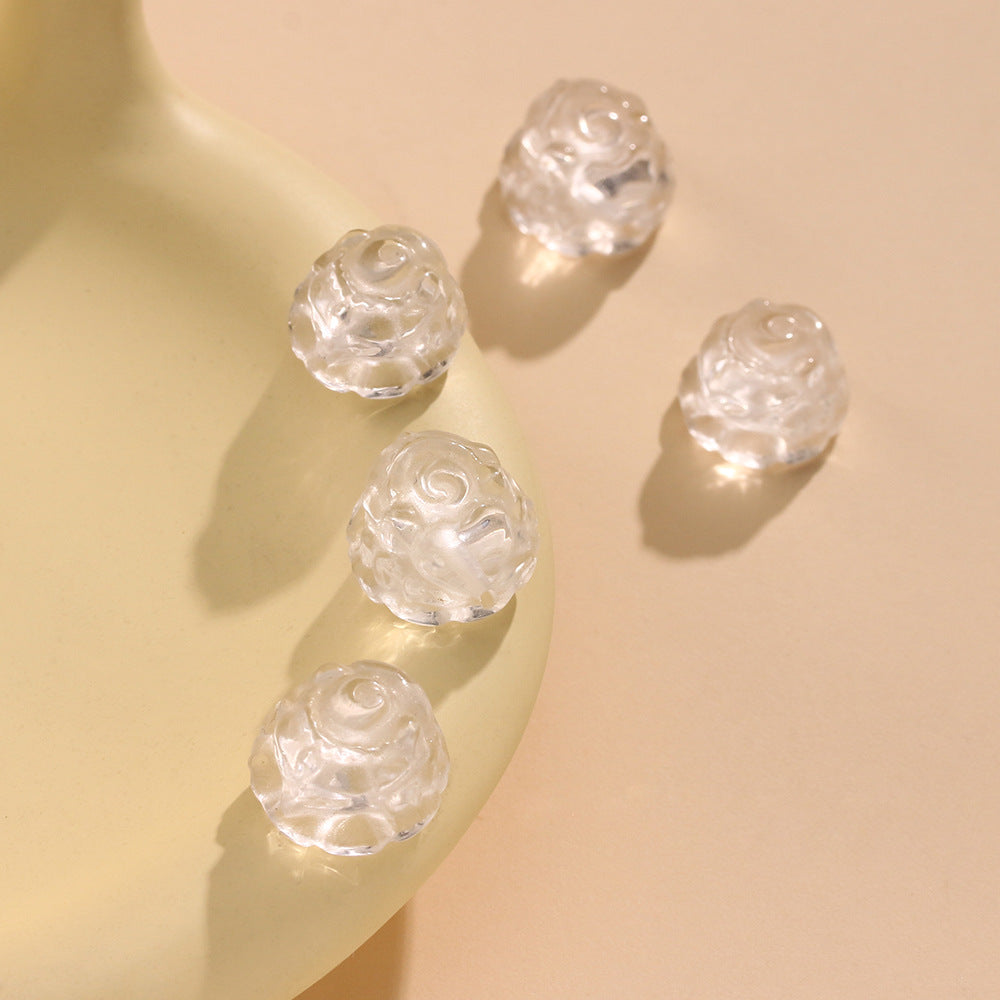 Natural White Crystal Love Fox Bracelet Accessories