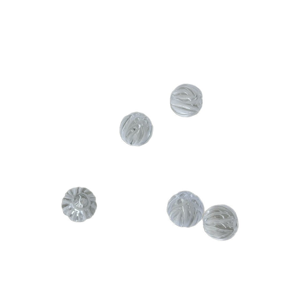 Pure Natural White Crystal Lotus Bead String Decoration