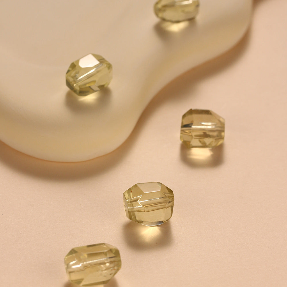 Natural Lemon Citrine with High Transparency and No Optimization