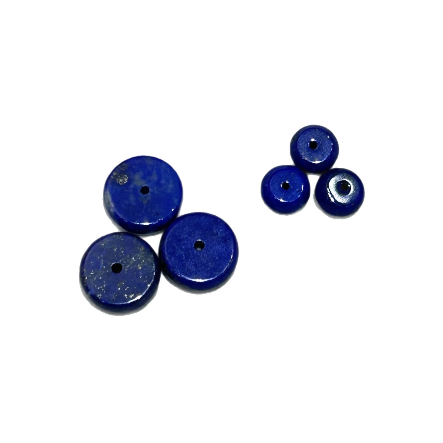 Natural Lapis Lazuli Septum Loose Beads