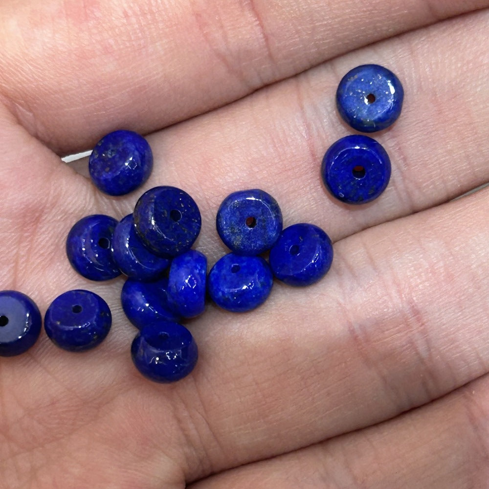 Natural Lapis Lazuli Septum Loose Beads