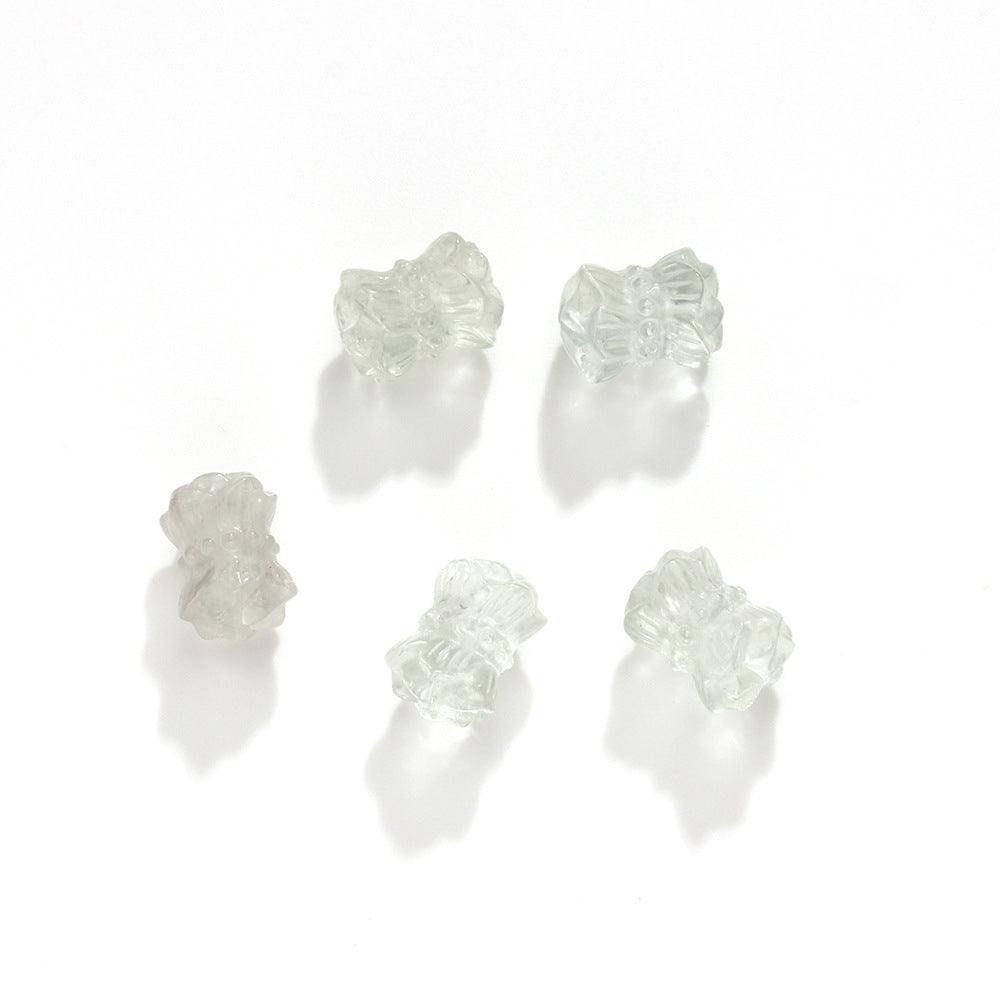 Natural Green Crystal Batilian Bead