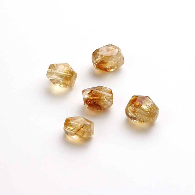 Pure Natural Huangta Crystal Loose Beads