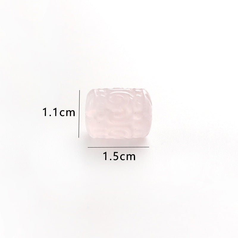Pure Natural Powder Crystal Paper Pattern Beads