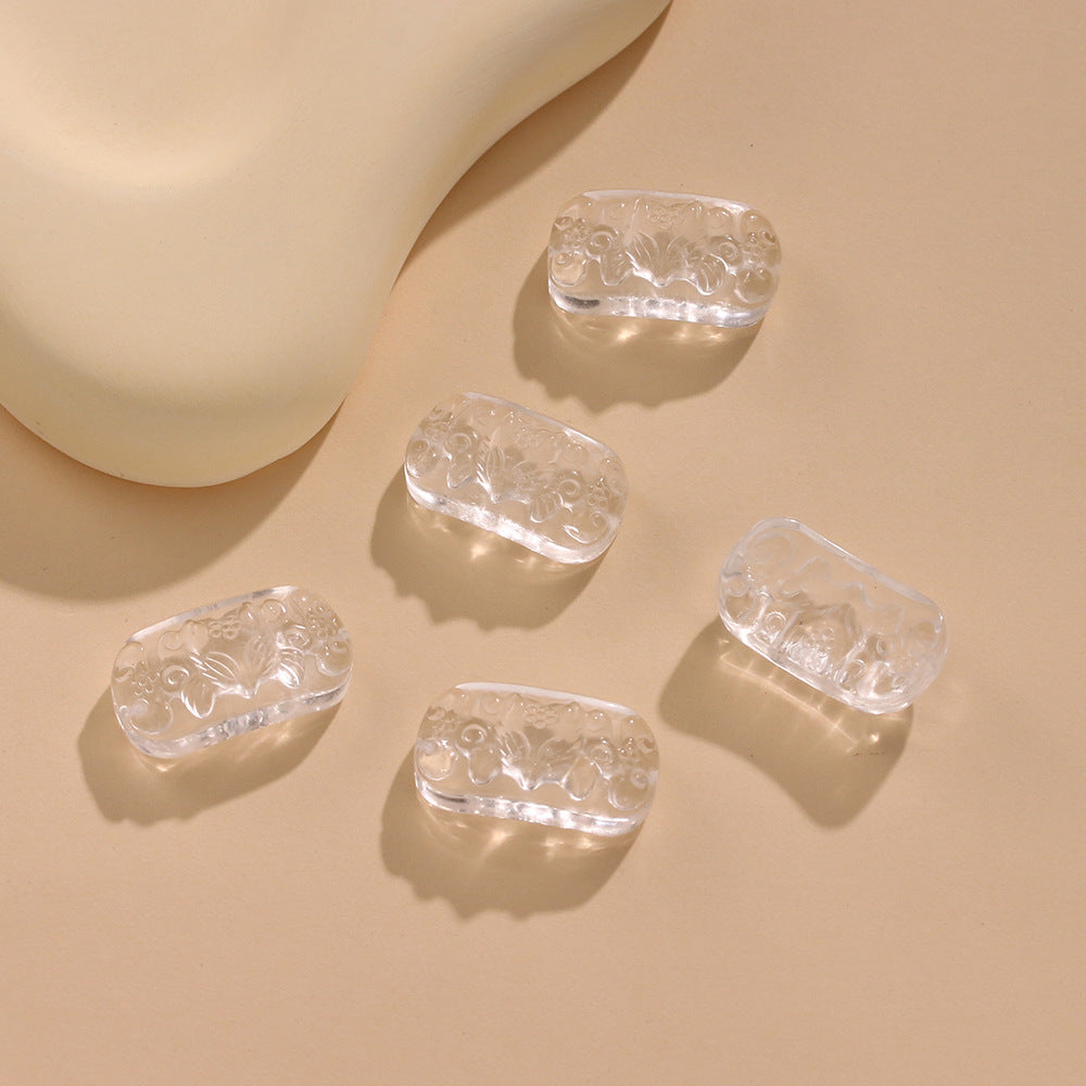 Natural White Crystal Fox Brand Accessories