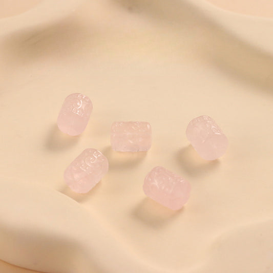 Pure Natural Powder Crystal Paper Pattern Beads