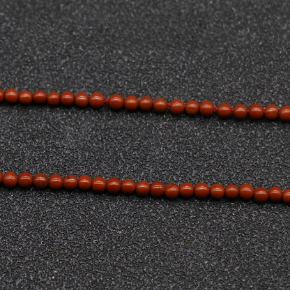 Natural Crystal Agate 2mm Round Beads