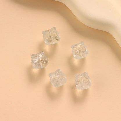 Natural Green Crystal Lion Dance Carving