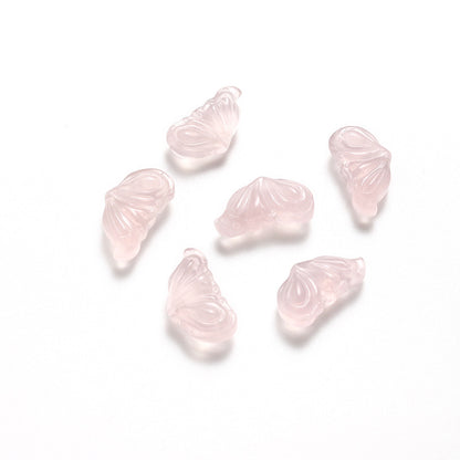 Natural Powder Crystal Butterfly Wing Carving No Dyeing