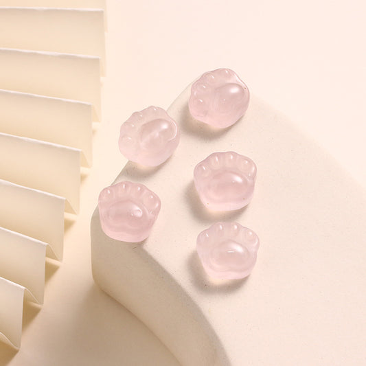 Natural Powder Crystal Cat Claw Jewelry Crystal Accessories