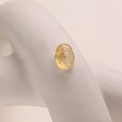 Natural Citrine Pixiu Bracelet Lucky Beads