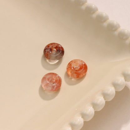 Natural Crystal Safety Buckle Loose Lucky Accessories