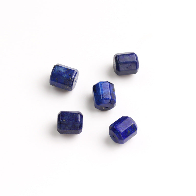 Pure Natural Lapis Lazuli Star Anise Beads No Dyeing
