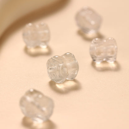 Natural Green Crystal High Transparency No Optimization and Tilian Antique Jewelry
