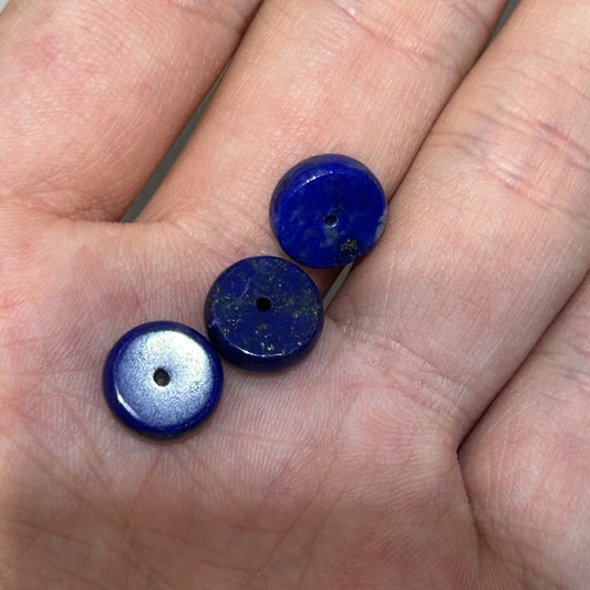 Natural Lapis Lazuli Septum Loose Beads