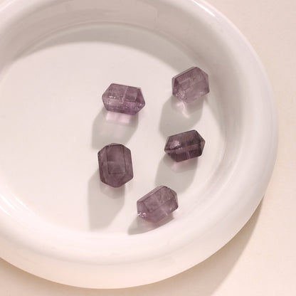 Natural Amethyst Double Spinel Rough Stone Loose Beads