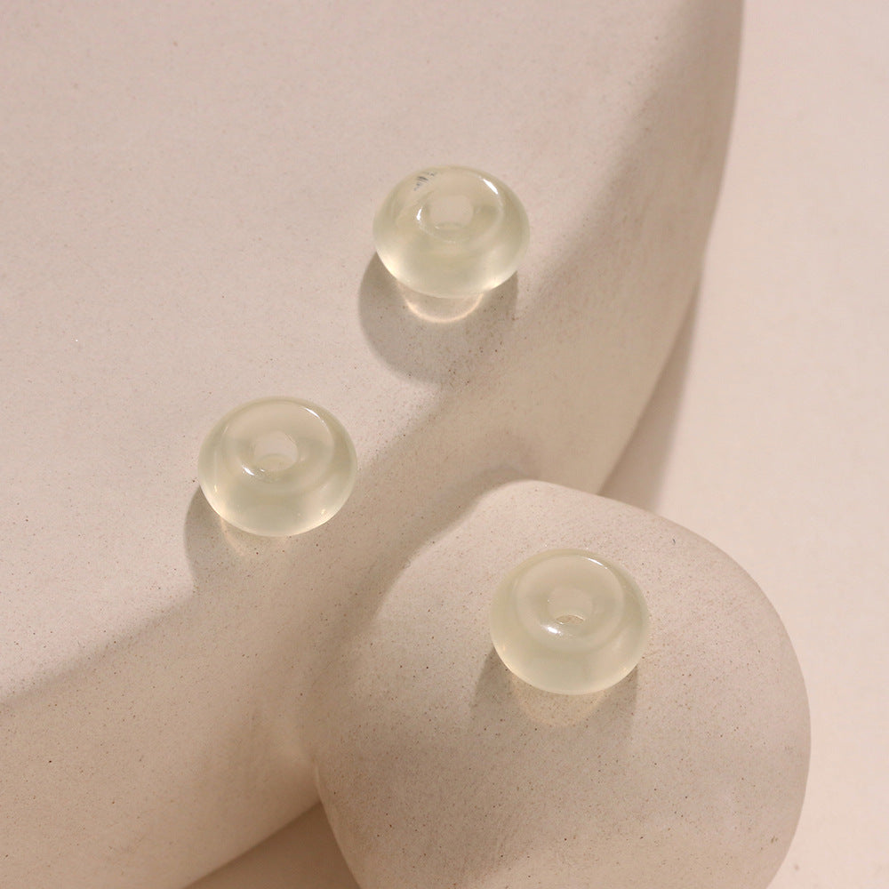 Natural Crystal Safety Buckle Loose Lucky Accessories