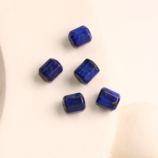 Pure Natural Lapis Lazuli Star Anise Beads No Dyeing