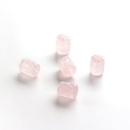 Pure Natural Powder Crystal Paper Pattern Beads