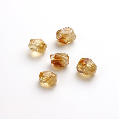 Pure Natural Huangta Crystal Loose Beads