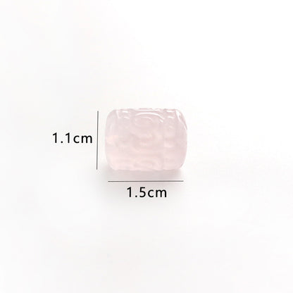 Pure Natural Powder Crystal Paper Pattern Beads
