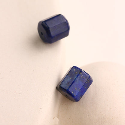 Pure Natural Lapis Lazuli Star Anise Beads No Dyeing