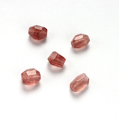Natural Strawberry Crystal with Type Accessories