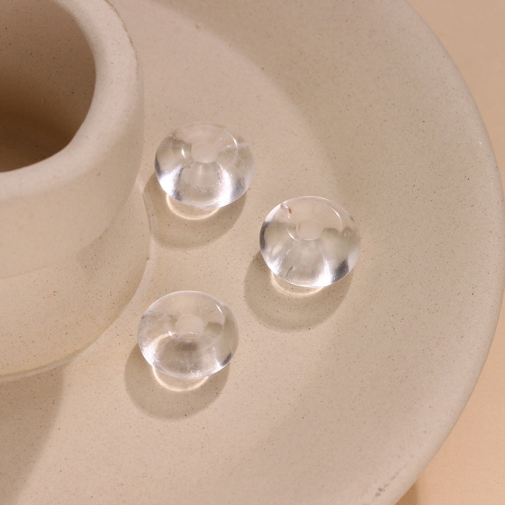Natural Crystal Safety Buckle Loose Lucky Accessories