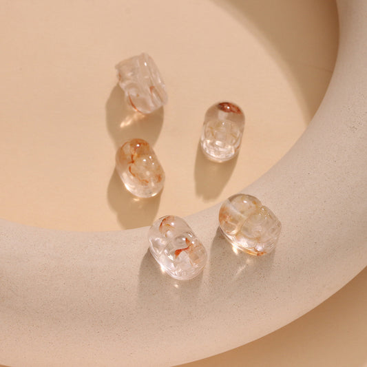 Natural Koi Glue Flower Crystal Pixiu Lucky Bracelet Accessories
