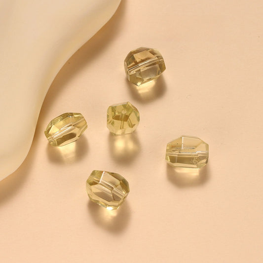 Natural Lemon Citrine with High Transparency and No Optimization