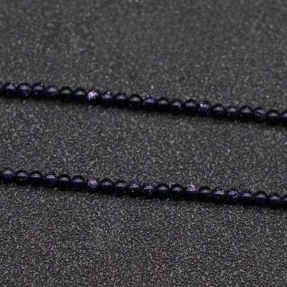 Natural Crystal Agate 2mm Round Beads