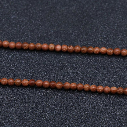 Natural Crystal Agate 2mm Round Beads